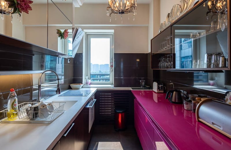 Rental of a stylish 2-room apartment, 90 m², New Belgrade area, Savograd Residence, Serbia